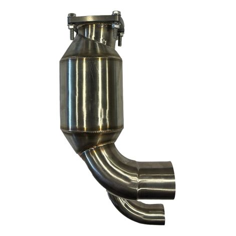 Porsche 911 991.2 Carrera Downpipe with 300 Cell Cats - Top Gear