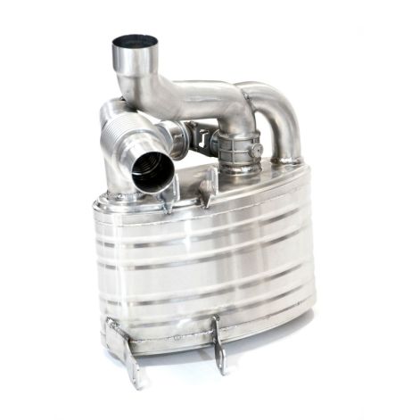 Porsche 911 997.1 Carrera Valved Cat Back Exhaust Silencers - Top Gear