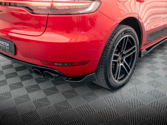 Porsche Macan GTS / Sport Design Mk1 Facelift Rear Side Splitters - Maxton Design