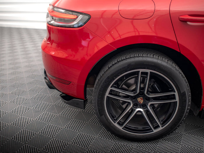 Porsche Macan GTS / Sport Design Mk1 Facelift Rear Side Splitters - Maxton Design