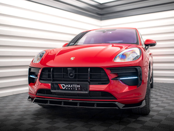 Porsche Macan GTS / Sport Design Mk1 Facelift Front Splitter V.2 - Maxton Design