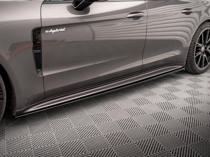 Panamera Turbo S E-Hybrid / Panamera E-Hybrid Side Skirts Diffusers Porsche - Maxton Design