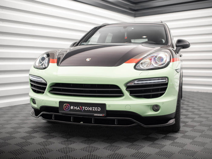 Porsche Cayenne Mk2 Front Splitter - Maxton Design