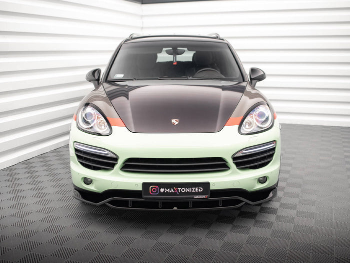 Porsche Cayenne Mk2 Front Splitter - Maxton Design