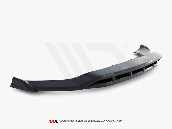 Porsche Cayenne Coupe Mk3 Front Splitter - Maxton Design