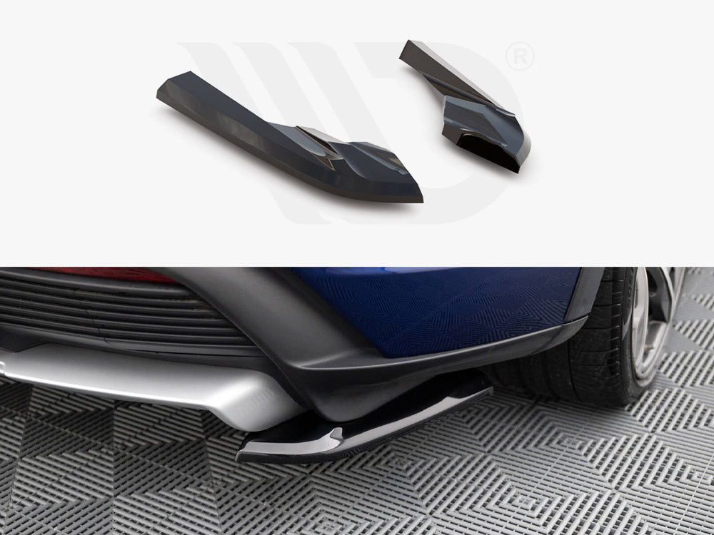 Porsche Taycan Cross Turismo 4S Rear Side Splitters - Maxton