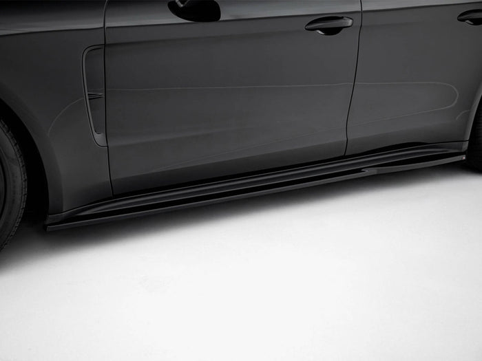Porsche Panamera Turbo S E-Hybrid / Panamera E-Hybrid 971 Side Skirts Diffusers V.2 - Maxton Design