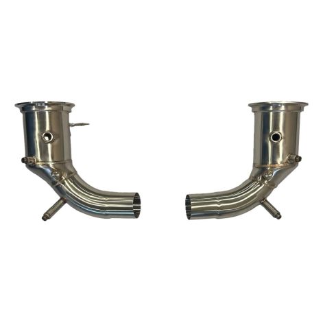 top gear exhausts Porsche 911 992 Carrera Catted OPF Downpipe