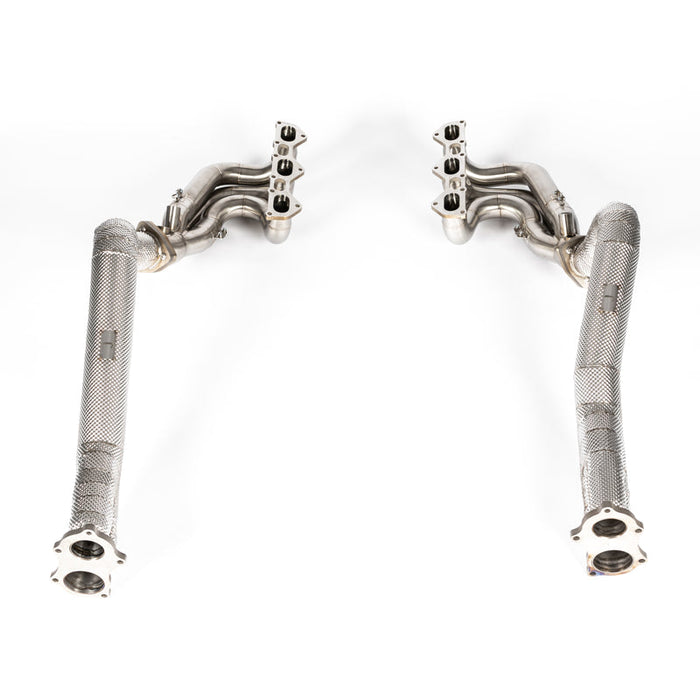 Porsche 718 Inconel Race Manifold & Titanium Link Pipes GTS | GT4 | Spyder 4.0 (Non Silenced) - JCR Exhaust