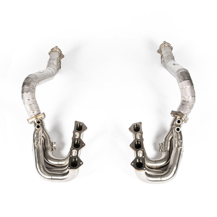 Porsche 718 Inconel Race Manifold & Titanium Link Pipes GTS | GT4 | Spyder 4.0 (Non Silenced) - JCR Exhaust