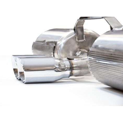 Porsche 986 Boxster Cat Back Exhaust with Chrome Tailpipes - Top Gear