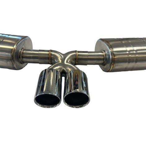 Porsche 981 Boxster & Cayman Valved Cat Back Exhaust - Top Gear Exhausts