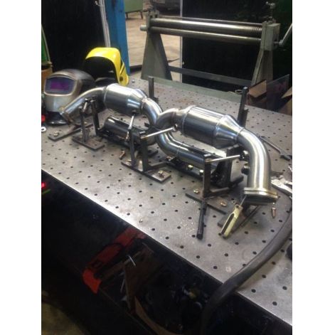 Porsche 911 997.1 Carrera 200CPSI Exhaust Catalytic Converters 2.5" 63mm - Top Gear