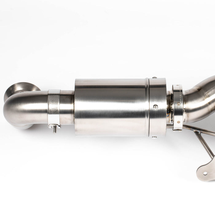 Porsche 997.1 GT3 | 997.2 GT3 | 991.1 GT3 | 991.2 GT3 Titanium Superlight Race Pipe (Silenced) - JCR Development