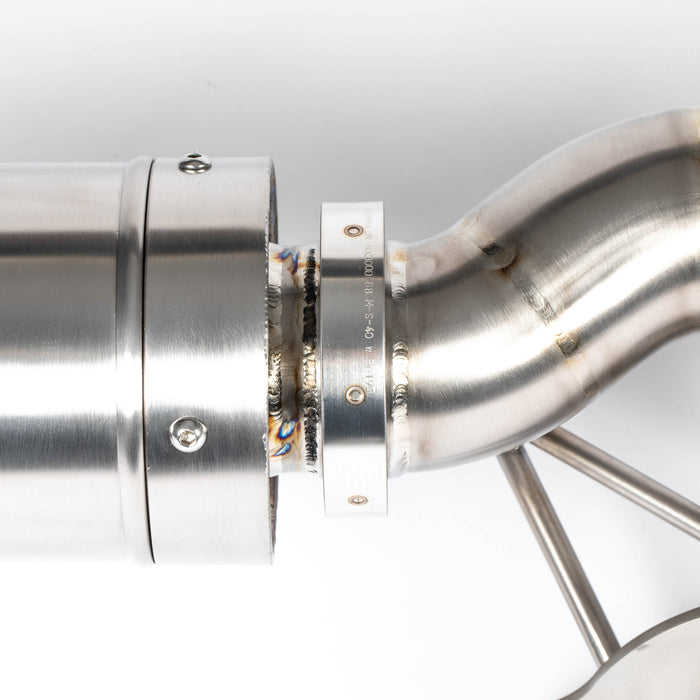 Porsche 997.1 GT3 | 997.2 GT3 | 991.1 GT3 | 991.2 GT3 Titanium Superlight Race Pipe (Silenced) - JCR Development