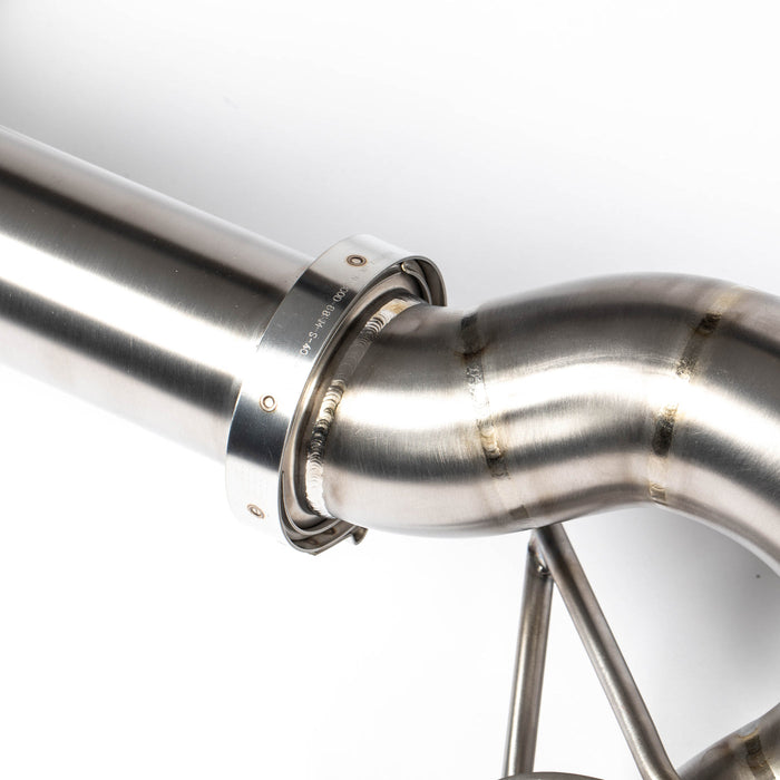 Porsche 997.1 GT3 | 997.2 GT3 | 991.1 GT3 | 991.2 GT3 Titanium Superlight Race Pipe (Non Silenced) - JCR Development