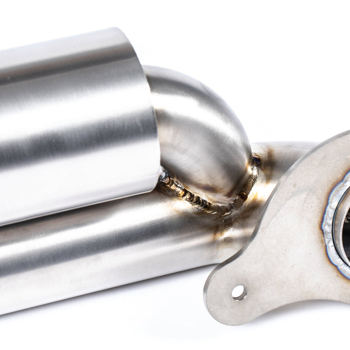 Porsche 997.1 GT3 | 997.2 GT3 | 991.1 GT3 | 991.2 GT3 Titanium Centre Bypass (Silenced) - JCR Development