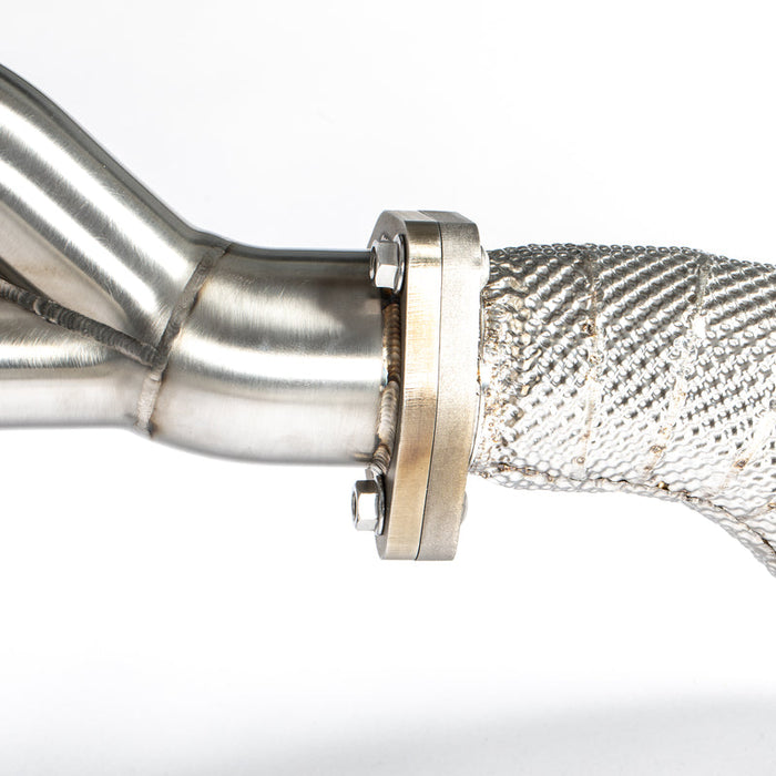 Porsche 718 Inconel Race Manifold & Titanium Link Pipes GTS | GT4 | Spyder 4.0 (Non Silenced) - JCR Exhaust