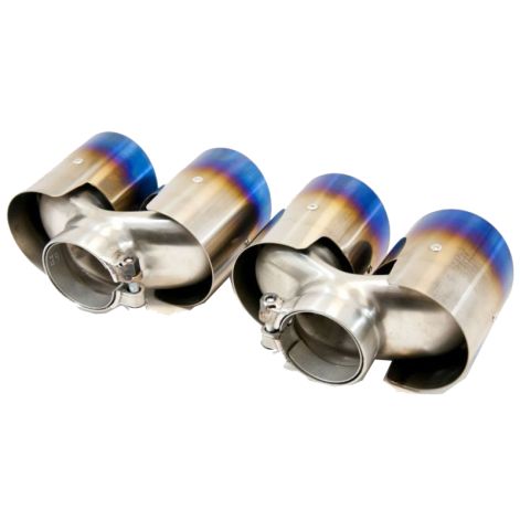 Porsche 911 997.1 & 997.2 Carrera Titanium Exhaust Tailpipes - Top Gear