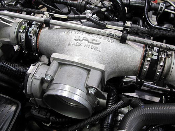 Porsche 991.1 Turbo /S IPD Intake Plenum 74mm Aluminum Intake Plenum - IPD Plenums