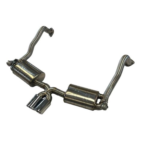 Porsche 981 Boxster & Cayman Valved Cat Back Exhaust - Top Gear Exhausts