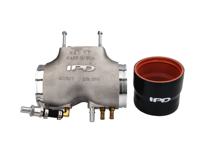 Porsche 997.1 Turbo Aluminum Intake Plenum Competition Range - IPD Plenums