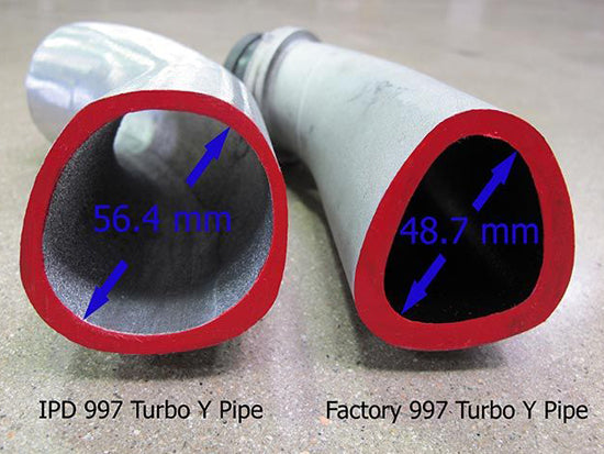 Porsche 997.2 Turbo IPD Aluminum Intake Plenum High Flow Y Pipe - IPD Plenums