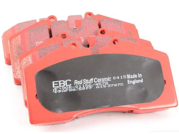 Porsche 964 / 965 / 993 / 928 / 968 / 944 RED Brake Pads 'Road' - EBC Brakes