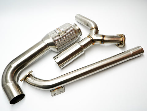 Porsche 718 Cayman / Boxster Sports Cat Downpipe - Genome Design