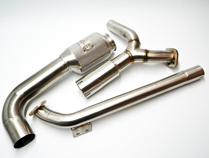 Porsche 718 Cayman / Boxster Sports Cat Downpipe - Genome Design