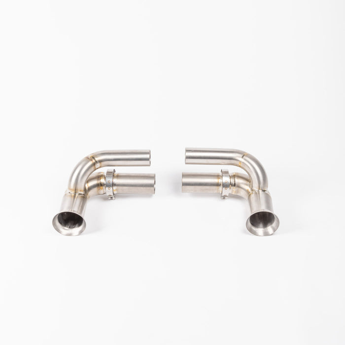Porsche 997.1 GT3 | 997.2 GT3 | 991.1 GT3 | 991.2 GT3 Titanium Side Silencer Bypass (Non Valved) - JCR Development