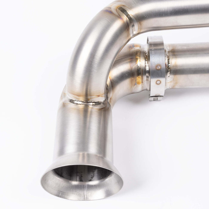 Porsche 997.1 GT3 | 997.2 GT3 | 991.1 GT3 | 991.2 GT3 Titanium Side Silencer Bypass (Non Valved) - JCR Development
