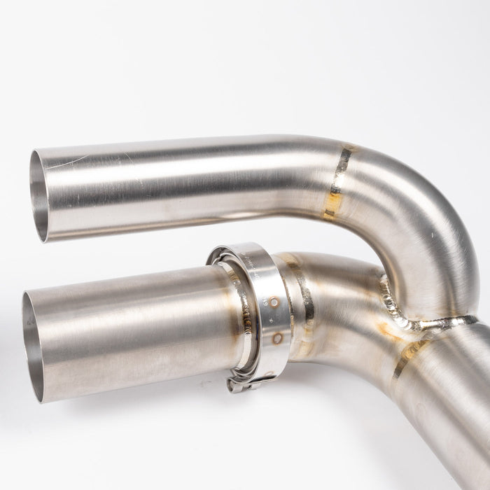 Porsche 997.1 GT3 | 997.2 GT3 | 991.1 GT3 | 991.2 GT3 Titanium Side Silencer Bypass (Non Valved) - JCR Development