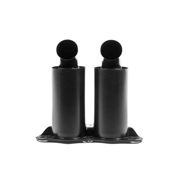 Porsche 992 GT3 OEM REPLACEMENT TITANIUM TIPS (SILENCED - BLACK COATED) - JCR Development