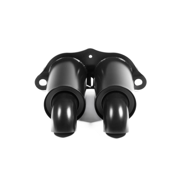 Porsche 992 GT3 OEM REPLACEMENT TITANIUM TIPS (SILENCED - BLACK COATED) - JCR Development
