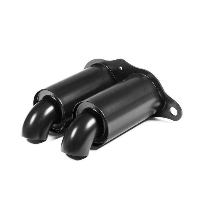 Porsche 992 GT3 OEM REPLACEMENT TITANIUM TIPS (SILENCED - BLACK COATED) - JCR Development