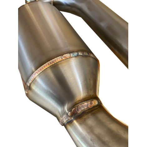 Porsche 911 996 Carrera X-Pipe 200CPSI Exhaust Catalytic Converters - Top Gear