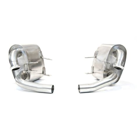Porsche 911 996 Carrera Mild Sports Exhaust Silencers - Top Gear