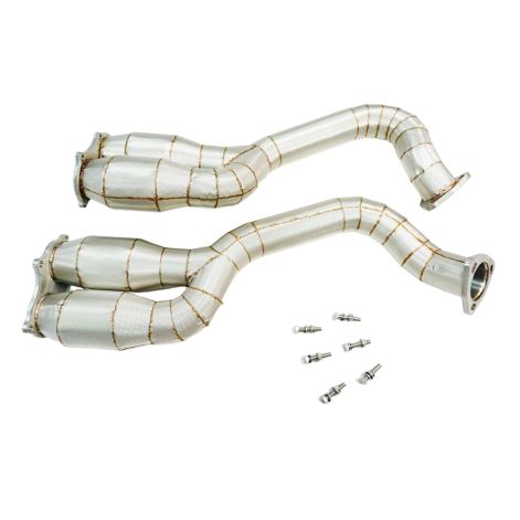 Porsche 982 (718) Cayman/Boxter GTS GT4 (Non OPF Models) Decat Exhaust Axle Pipes - Top Gear Exhausts