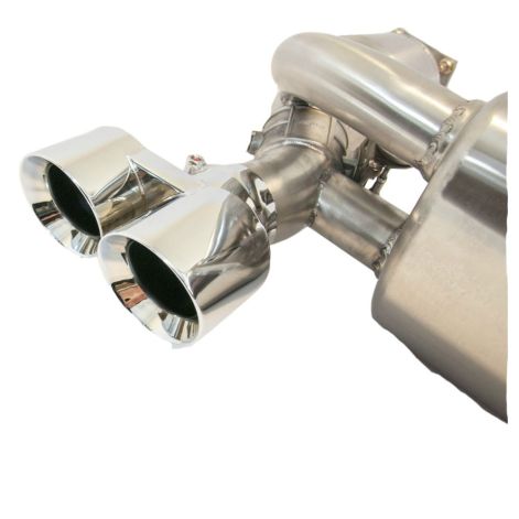 Porsche 911 997.1 Turbo Valvetronic Exhaust with Tailpipes - Top Gear