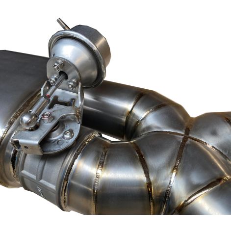 Porsche 911 991.1 Turbo Titanium Valved Exhaust Burnt Tailpipes - Top Gear