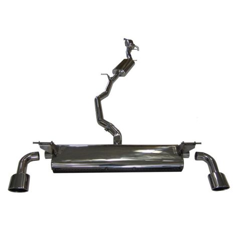 Porsche Cayenne 955 3.2L V6 Cat Back Exhaust - Top Gear Exhausts