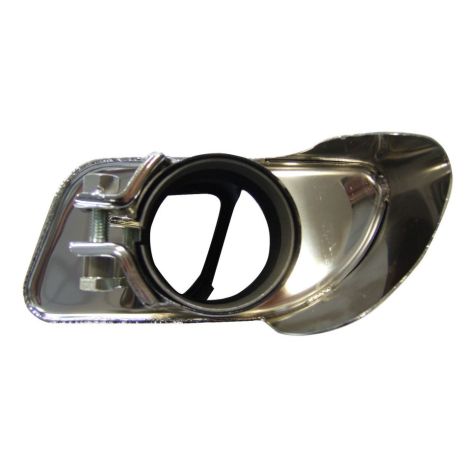 Porsche 911 997.1 Carrera Chrome Finish Exhaust Tailpipes - Top Gear