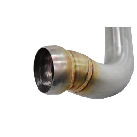 Porsche Panamera 971 2.9L Turbo Decat Exhaust Uppipe With Heat Shield - Top Gear Exhausts