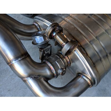Porsche 911 997.2 Carrera Valved Cat Back Exhaust Silencers - Top Gear