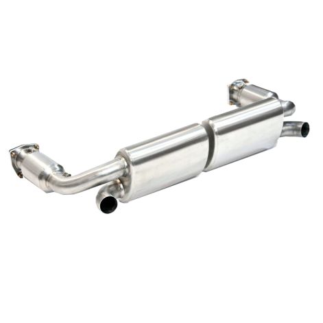 Porsche 911 996 Turbo Exhaust with Catalytic Converters - Top Gear