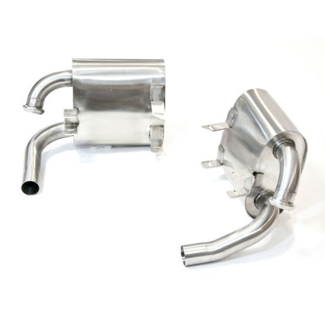 Porsche 911 996 Carrera Mild Sports Exhaust Silencers - Top Gear