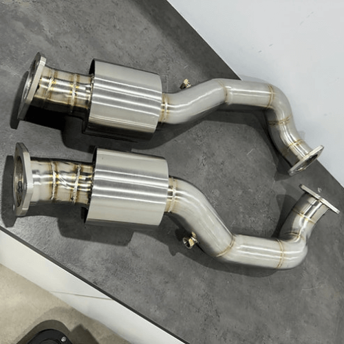 Porsche 718 GT4 RS | Spyder RS Over Axle Pipes- Brooke Race Exhausts