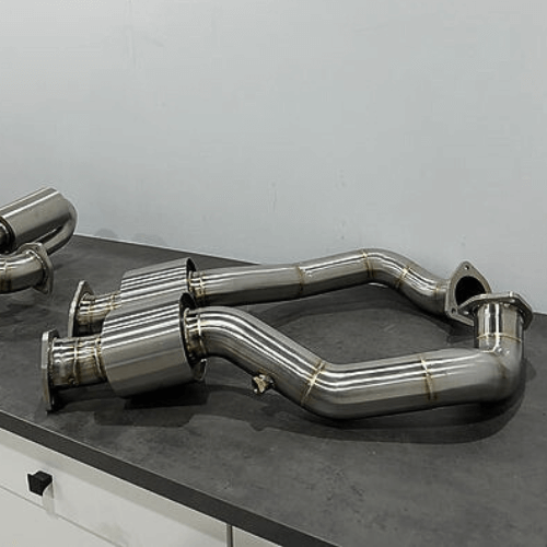 Porsche 718 GT4 RS | Spyder RS Over Axle Pipes- Brooke Race Exhausts
