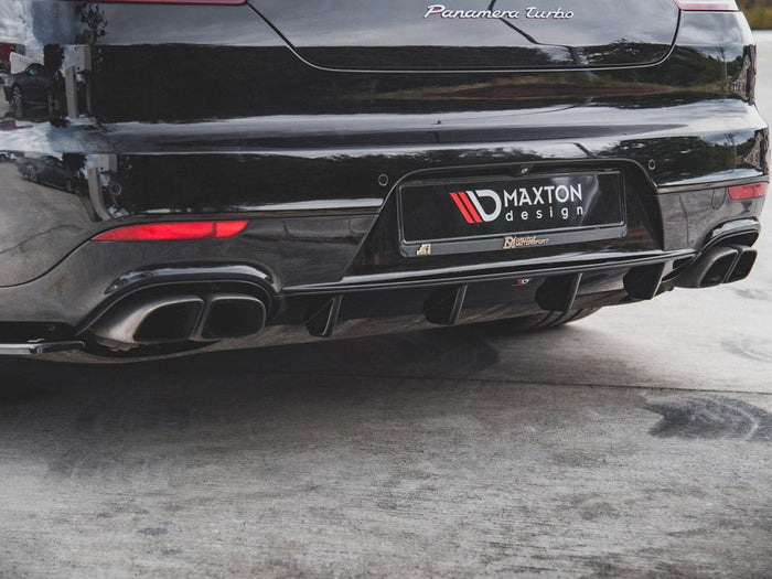 Porsche Panamera Turbo 970 Facelift (2013-2016) Rear Valance - Maxton Design